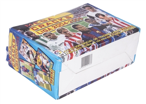 2004-05 Panini "Mega Cracks" Third Edition Unopened Packs Collection (19 packs) – Possible Lionel Messi Rookie Cards!